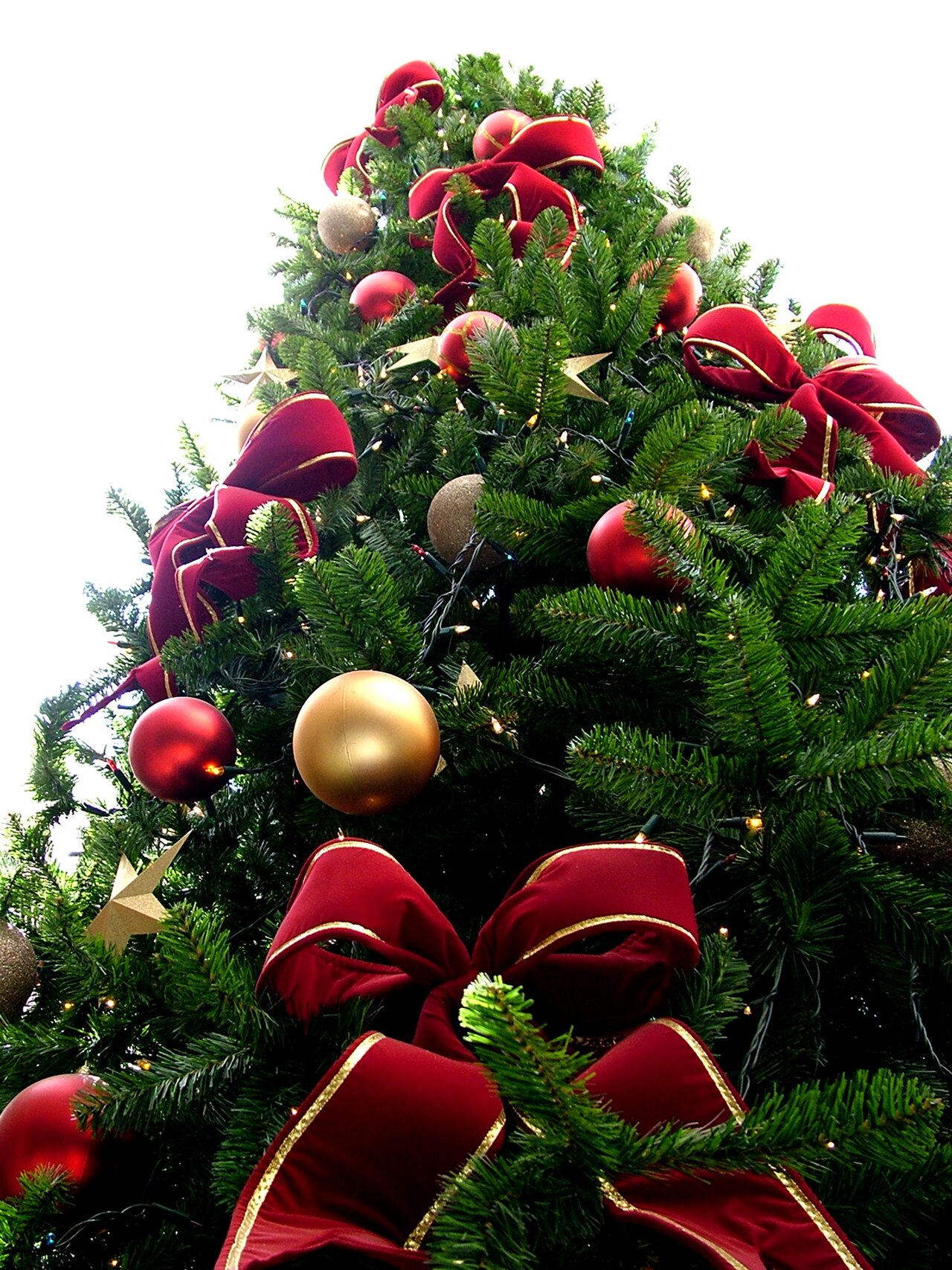 Christmas tree with decorations