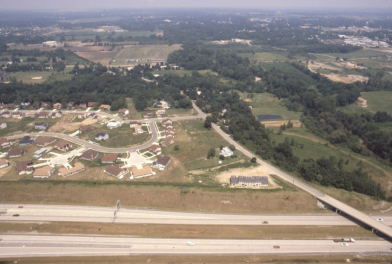 A residential neighborhood